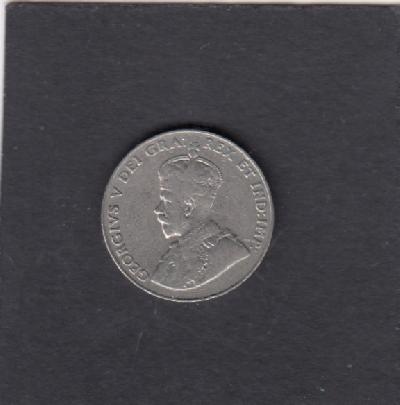 Beschrijving: 5 Cent GEORGIUS V